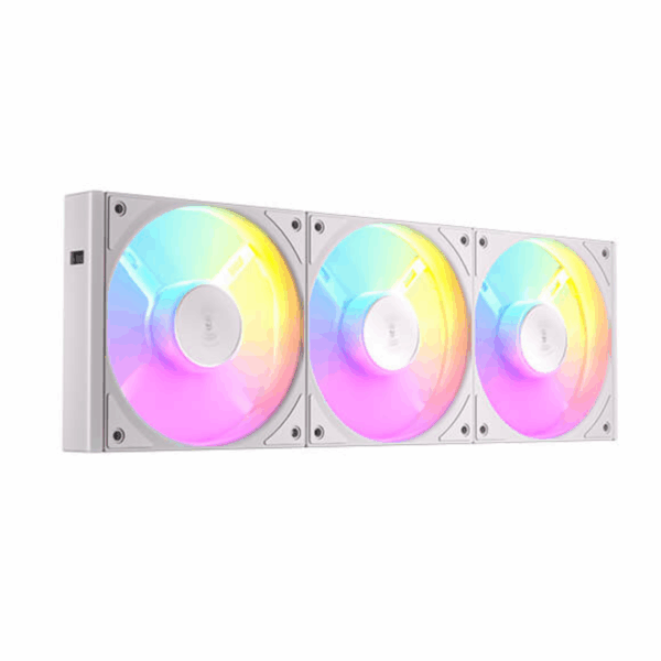 COOLER FAN-CASE ANTEC CONNECT 120 REVERSE ARGB 3-FAN WHITE)