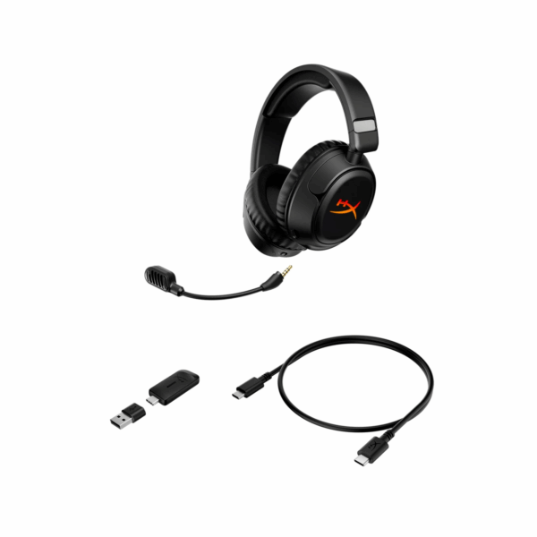 HEADSET HYPERX CLOUD FLIGHT 2 WIRELESS GAMING BLACK