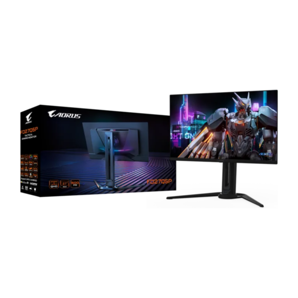 MONITOR GIGABYTE AORUS FO27Q5P 27″ QHD 2K OLED 500HZ
