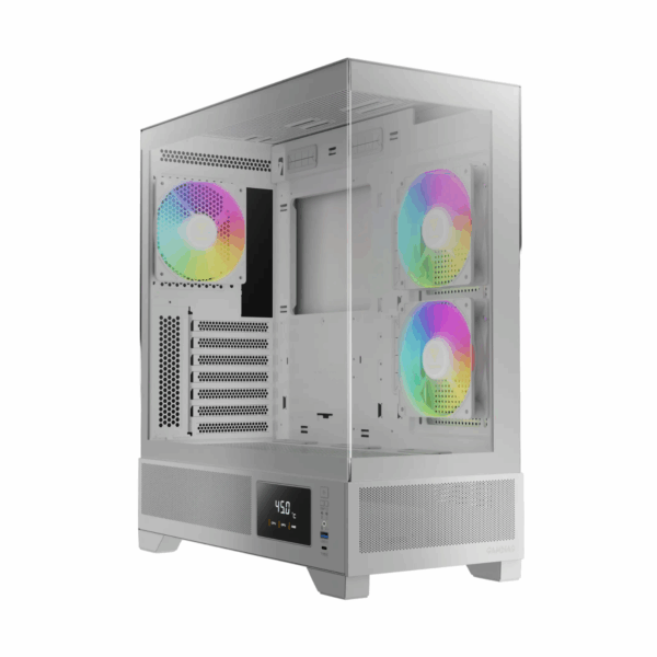 CASE GAMDIAS ATLAS M1 ARGB MID TOWER WHITE