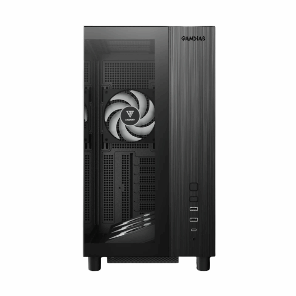 CASE GAMDIAS ATLAS M4 RGB MID TOWER BLACK