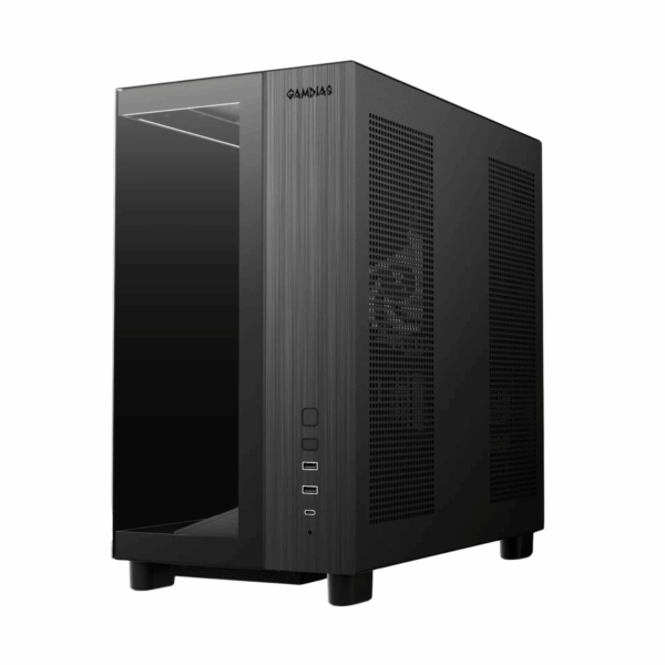 CASE GAMDIAS ATLAS M4 RGB MID TOWER BLACK