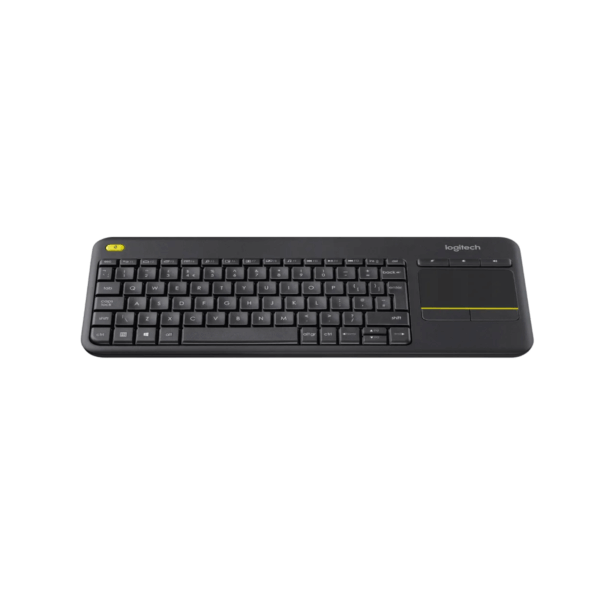 KEYBOARD LOGITECH K400 PLUS WIRELESS TOUCH BLACK