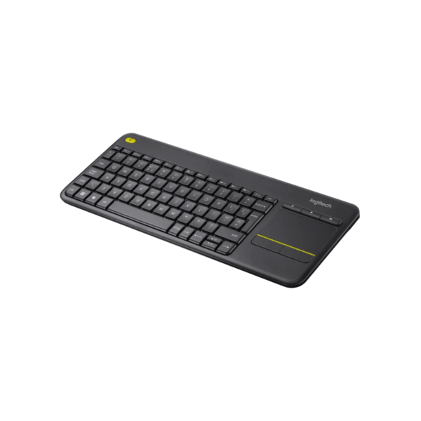 KEYBOARD LOGITECH K400 PLUS WIRELESS TOUCH BLACK