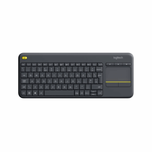 KEYBOARD LOGITECH K400 PLUS WIRELESS TOUCH BLACK