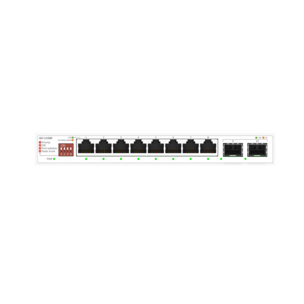 SWITCH ASUS QG-U1080 8-PORT 2.5 GIGABIT UNMANAGED