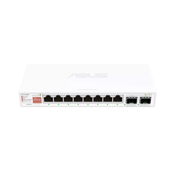 SWITCH ASUS QG-U1080 8-PORT 2.5 GIGABIT UNMANAGED