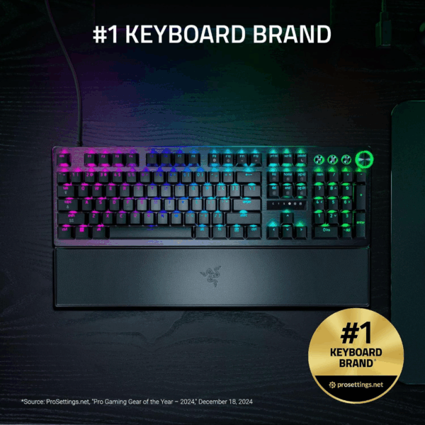 KEYBOARD RAZER HUNTSMAN V3 PRO 8KHZ OPTICAL