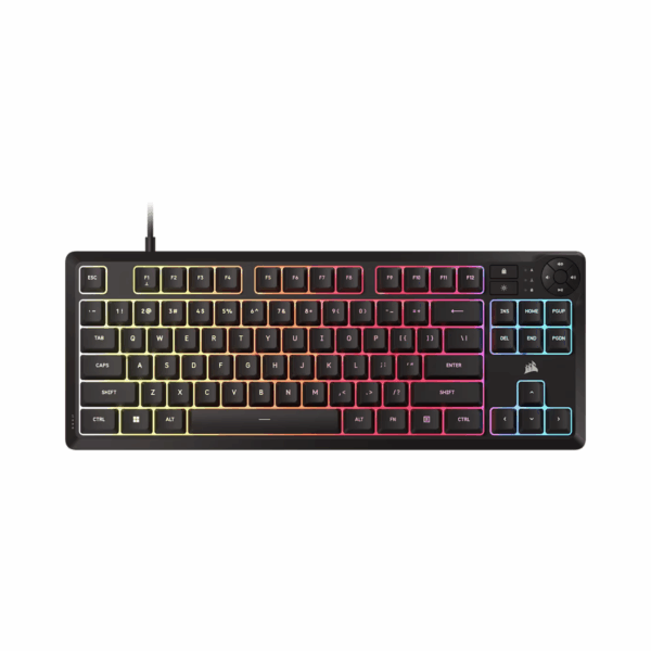 KEYBOARD CORSAIR K55 CORE RGB TKL MEMBRANE – BLACK