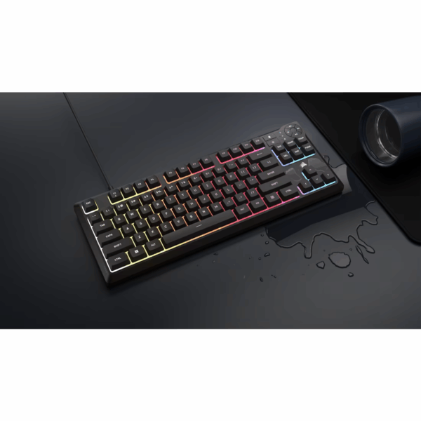 KEYBOARD CORSAIR K55 CORE RGB TKL MEMBRANE – BLACK
