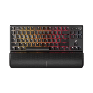 KEYBOARD CORSAIR K70 CORE TKL WIRELESS RGB LINEAR RED BLACK