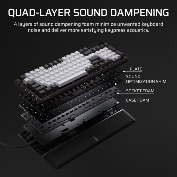 KEYBOARD CORSAIR VANGUARD 96 LCD RGB