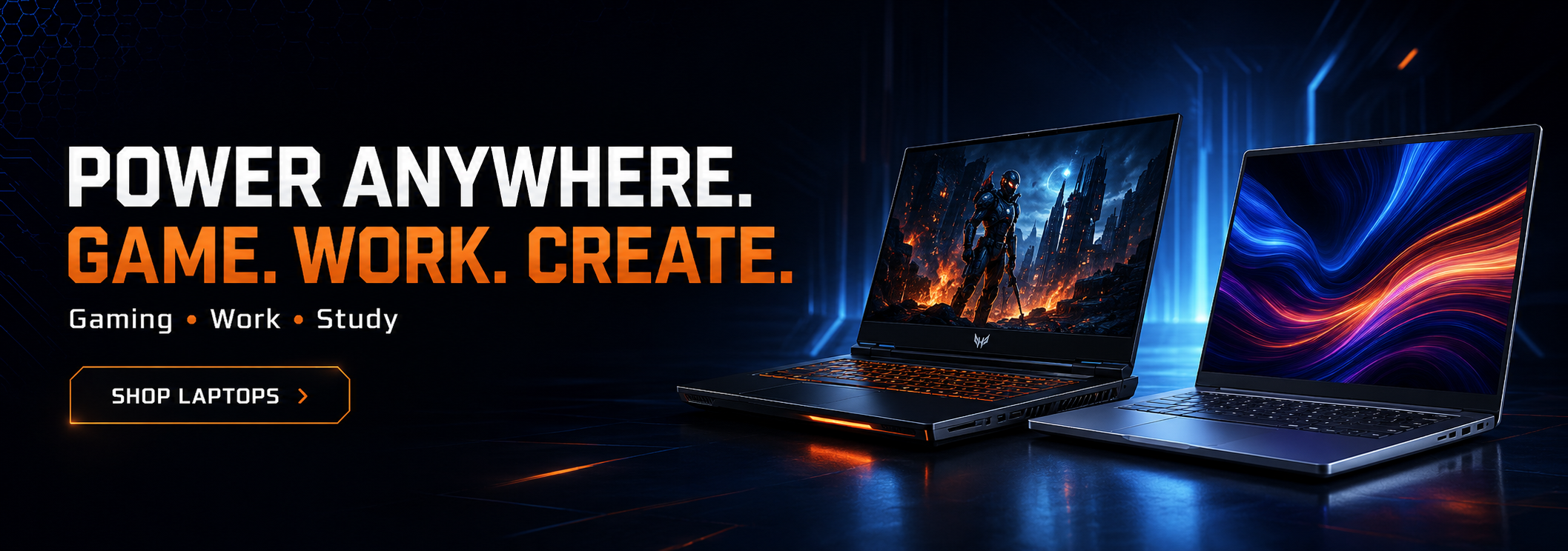 Laptops Banner