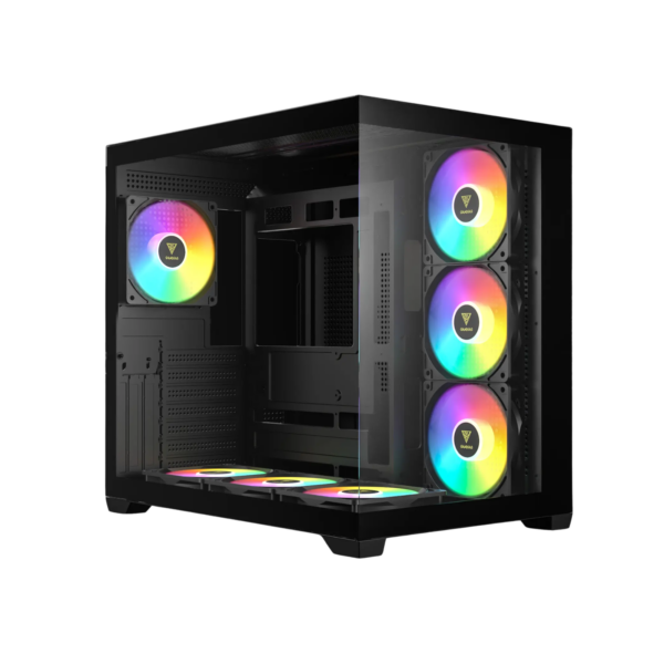 CASE GAMDIAS AURA GC107 ELITE ARGB MID TOWER BLACK