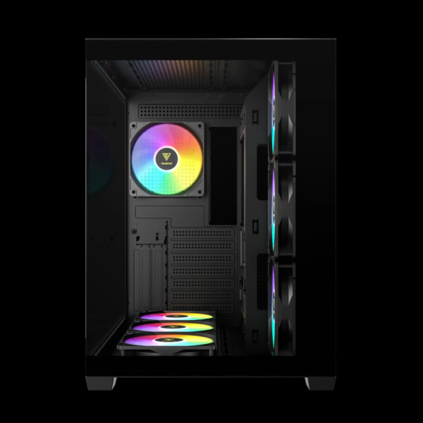 CASE GAMDIAS AURA GC107 ELITE ARGB MID TOWER BLACK