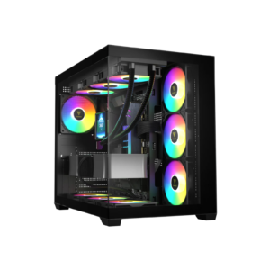CASE GAMDIAS AURA GC107 ELITE ARGB MID TOWER BLACK