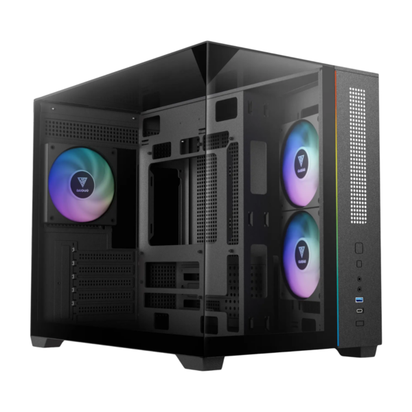 CASE GAMDIAS ATLAS M3M ARGB MICRO TOWER BLACK