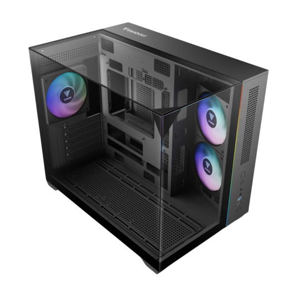 CASE GAMDIAS ATLAS M3M ARGB MICRO TOWER BLACK