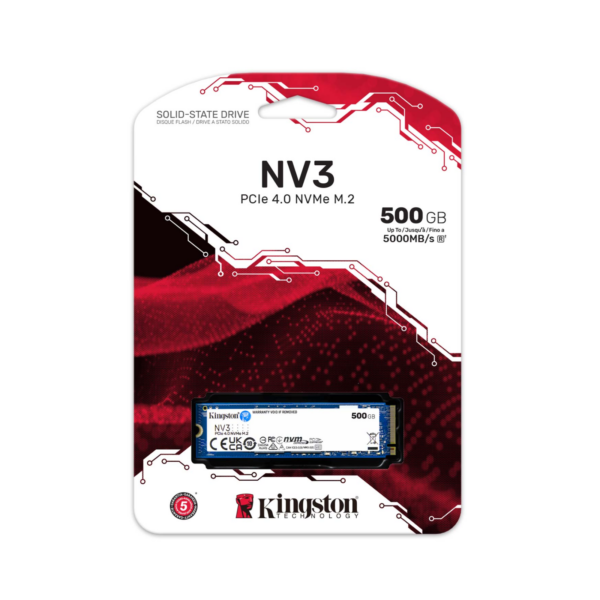 SSD KINGSTON NV3 500GB M.2 NVME